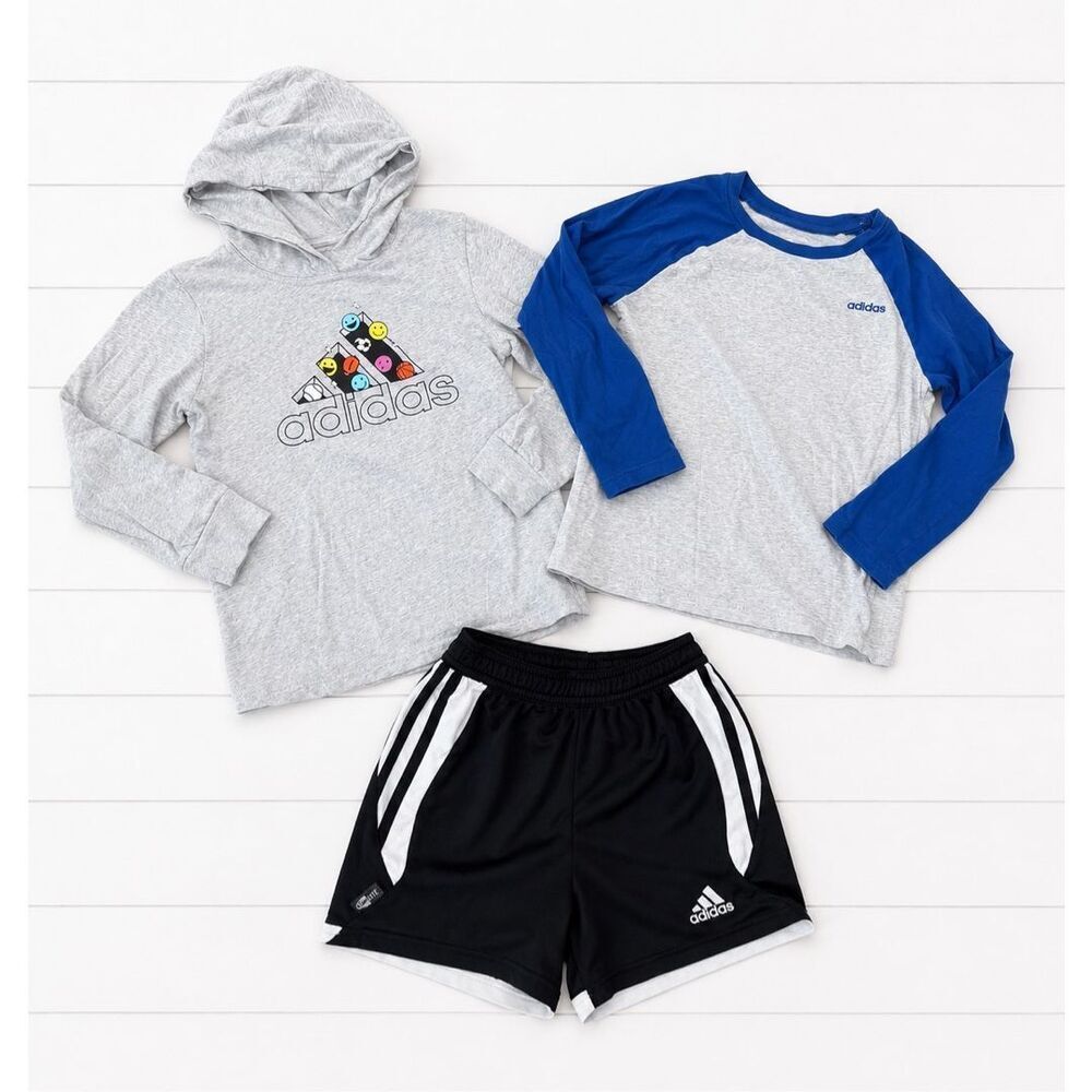 Adidas size 6 boys shirt and short bundle